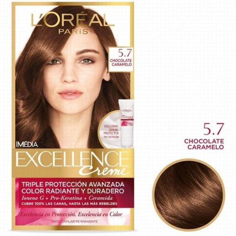 Review LOréal Excellence Creme Hair Colour in 435 Dark Caramel Brown