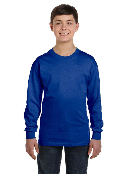 Hanes Girls' ComfortSoft Long Sleeve Tee