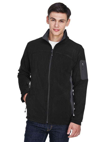 LOVE USA APPAREL Men's 100% Polyester Anti-Pilling Micro Fleece Full Zip  Jacket 903-MFL 