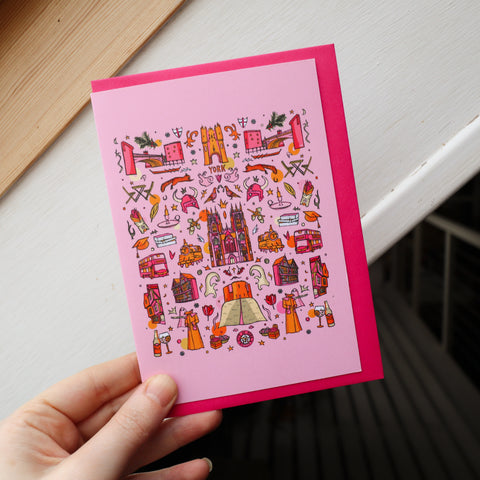 york greeting card