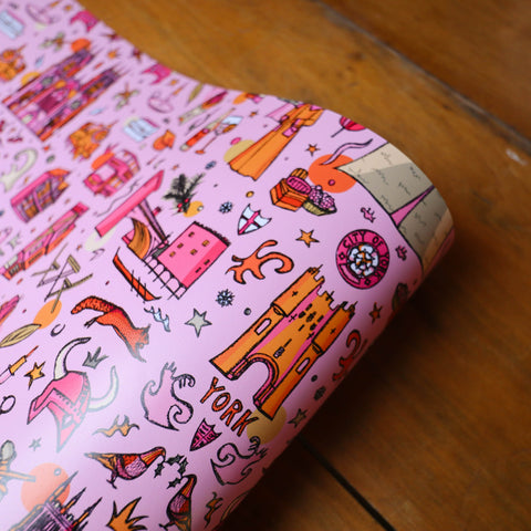 york wrapping paper