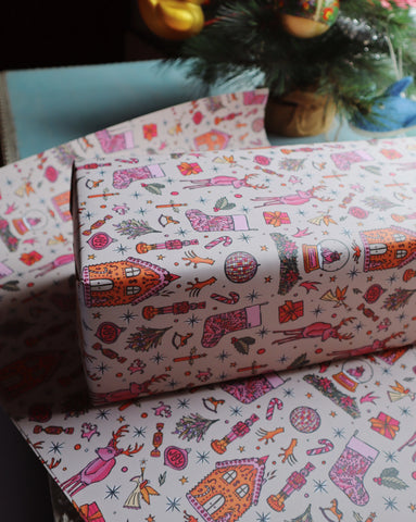 christmas wrapping paper