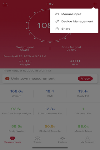 Slimpal Body Fat Measuring Tape and Smart Scale for Body Weight and Fa