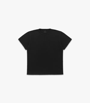 Knickerbocker Box Knit T-Shirt - Black - Quattro Tizi