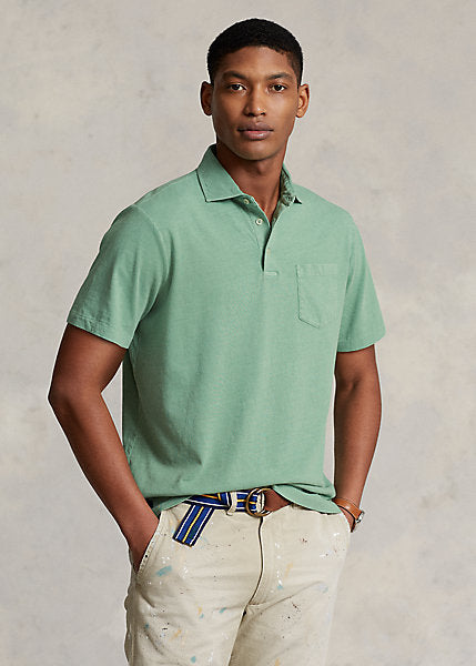 Frons Verstrikking aansporing Polo Ralph Lauren Classic Fit Cotton-Linen Polo Shirt - Faded Mint –  Quattro Tizi