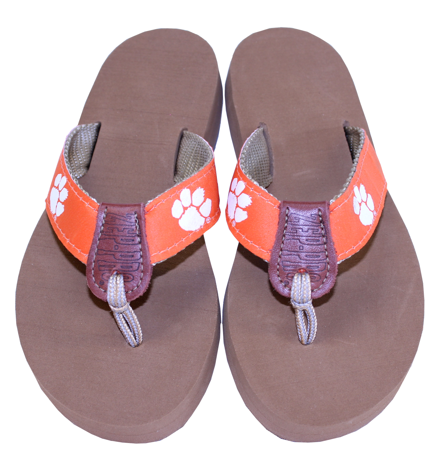 clemson flip flops