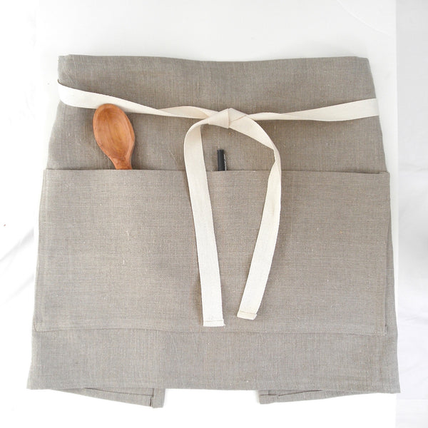 half kitchen apron