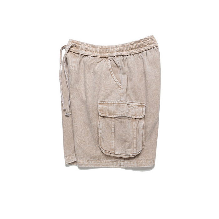 Stonewashed Cargo Shorts — Agloryz