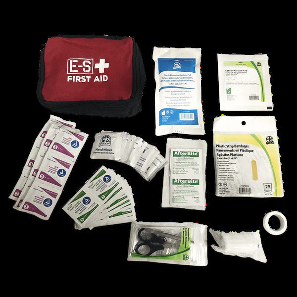 contents of a small first aid kit