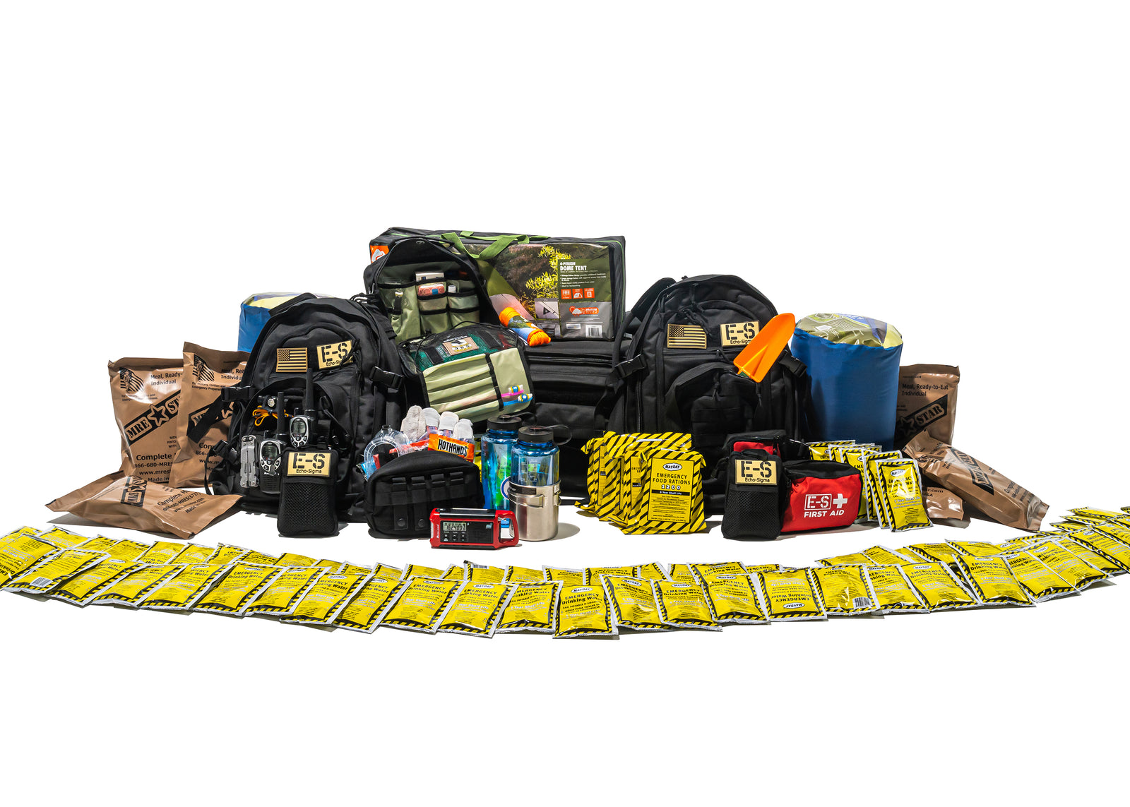 Echo-Sigma Campout Survival Bag - Outdoor Weekend Bag