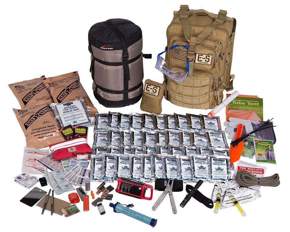 Verdampen West voormalig Bug Out Bag | Complete Emergency Kit Bag | Echo-Sigma