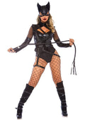 Leg Avenue 2-Piece Villainess Vixen Bodysuit Costume Set