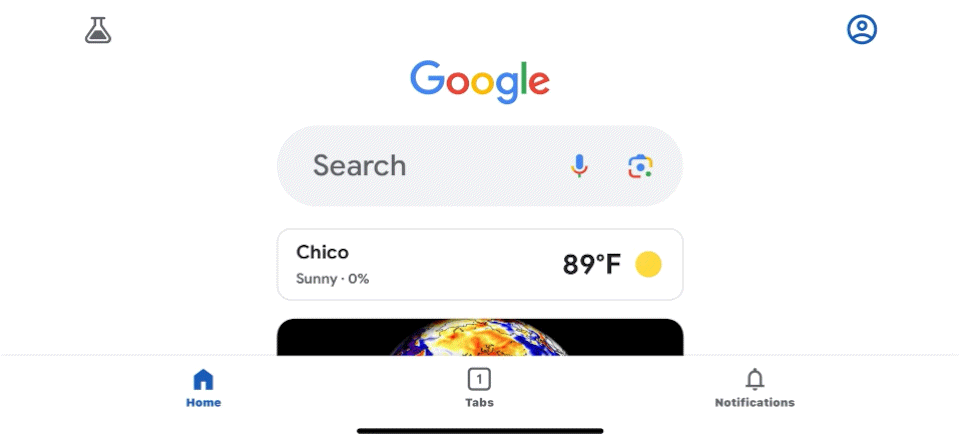 gif of googling what time the sunset is in chico