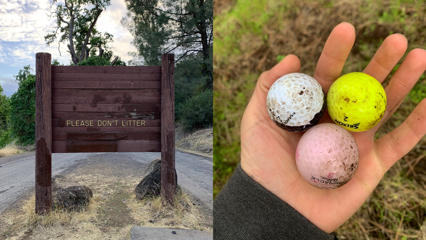 Please don't litter - Bidwell Park Clean Up