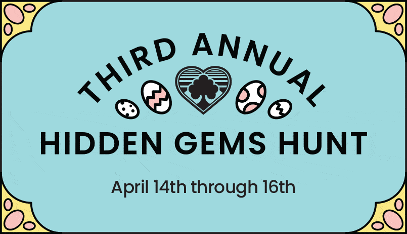 3rd Annual Hidden Gems Easter Egg Hunt