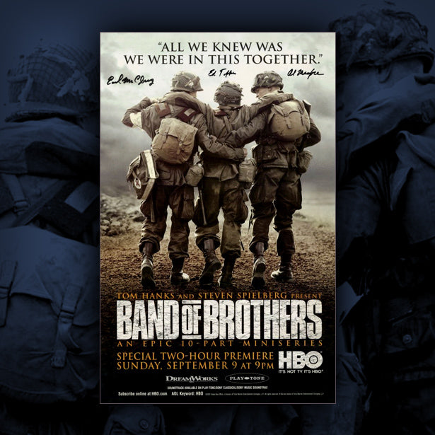 Autographed "Band of Brothers" Movie Poster #6 – ValorStudios