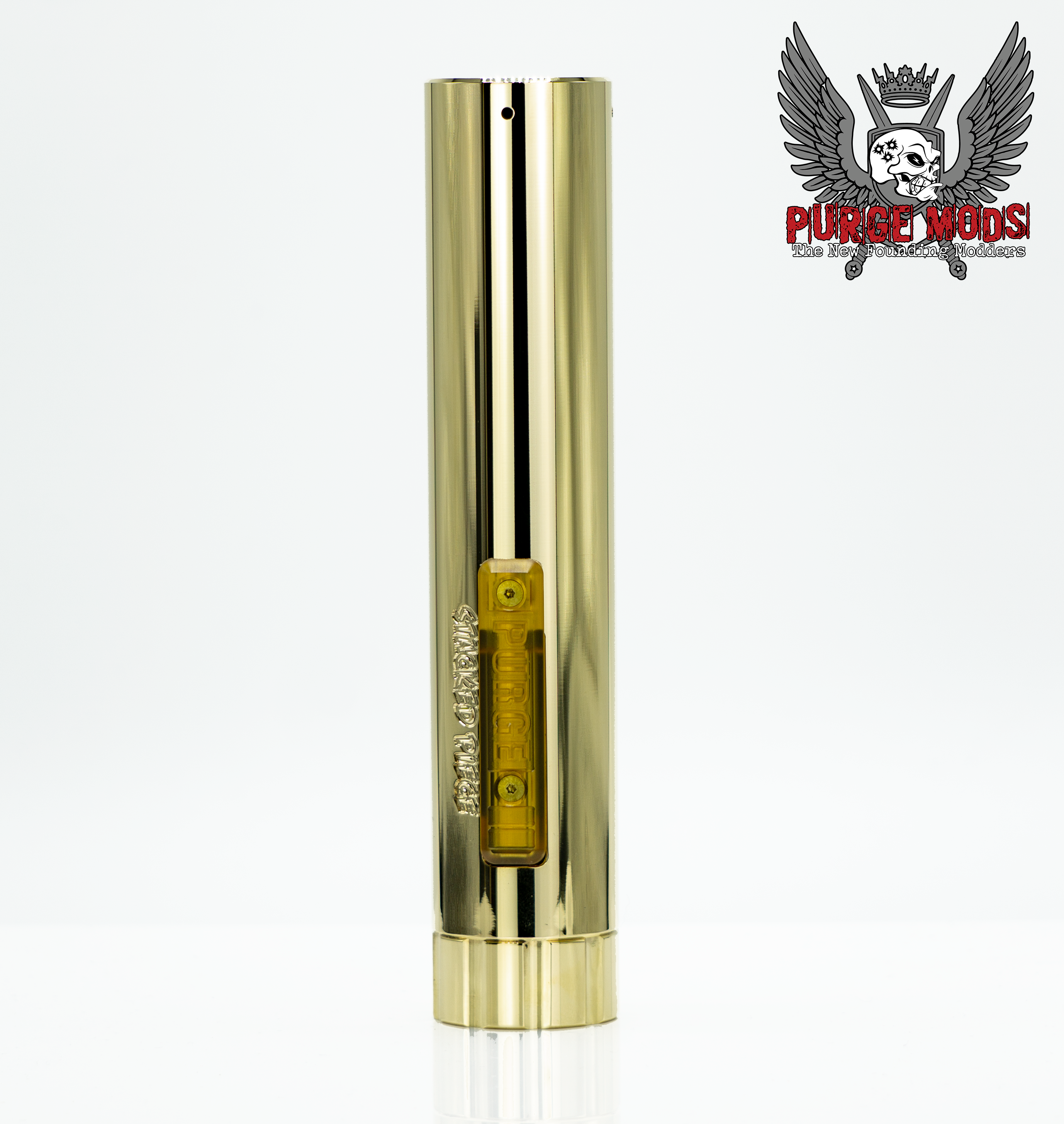 PURGE TKO BRASS VAPE mod smcint.com