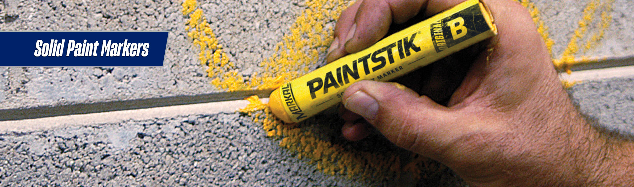 Markal® 080725 B-L® Paintstik® Solid Paint Marker