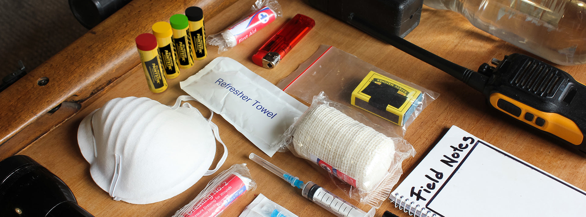 add all-weather paintstiks to disaster ready kit for quick marking scenarios