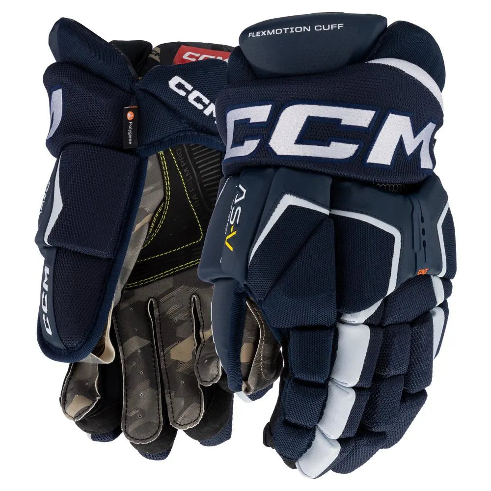 CCM Tacks AS-V Pro Junior Hockey Gloves