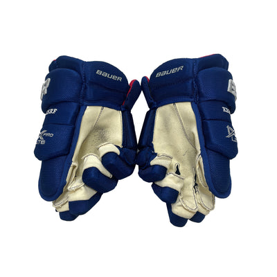 Bauer Vapor 1XLite Toronto Maple Leafs Reverse Retro - Pro Stock Gloves - Alex Kerfoot
