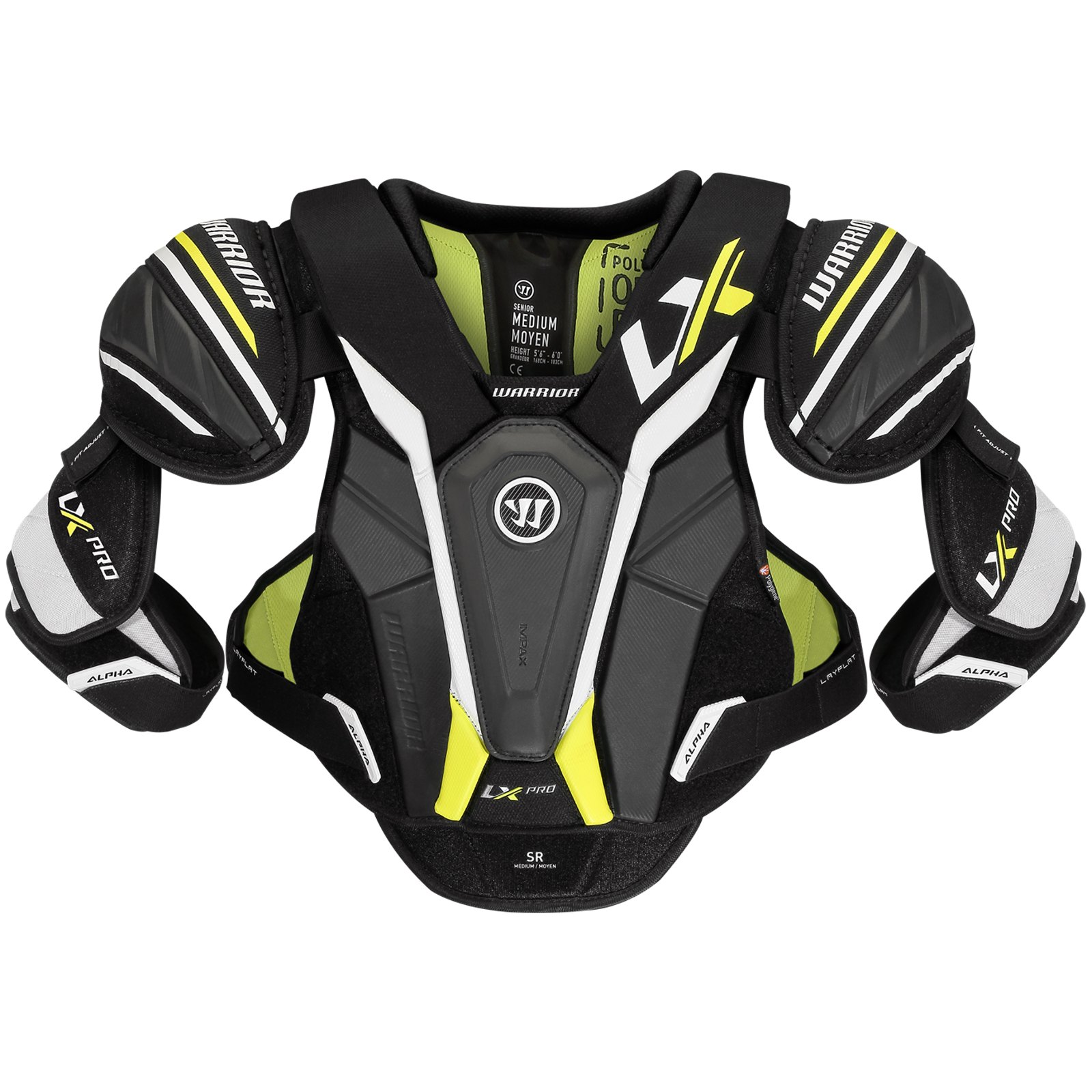 Warrior Alpha LX PRO Senior Shoulder Pad