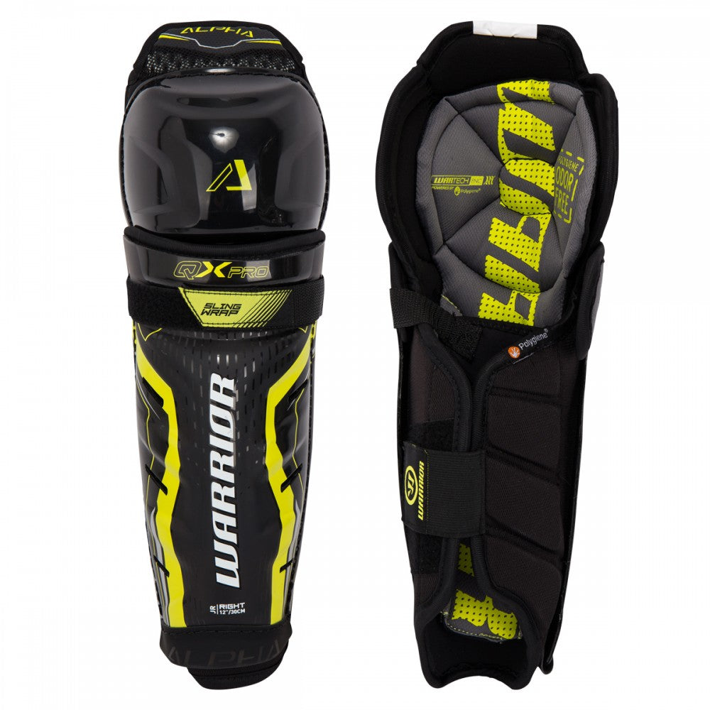 Warrior Alpha QX Junior Hockey Shin Guards