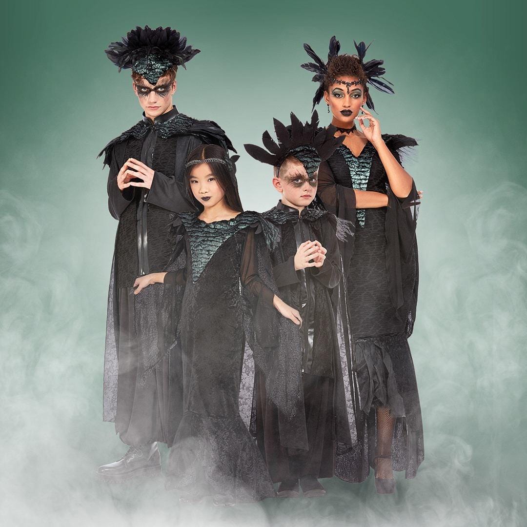 Raven Family Halloween Costume 