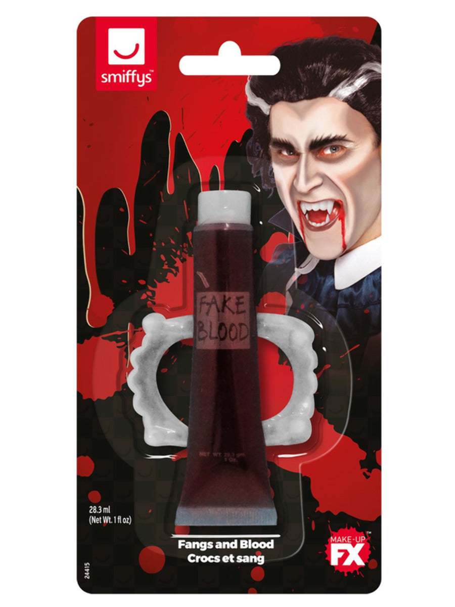 Click to view product details and reviews for Smiffys Fangs And Blood Fancy Dress.