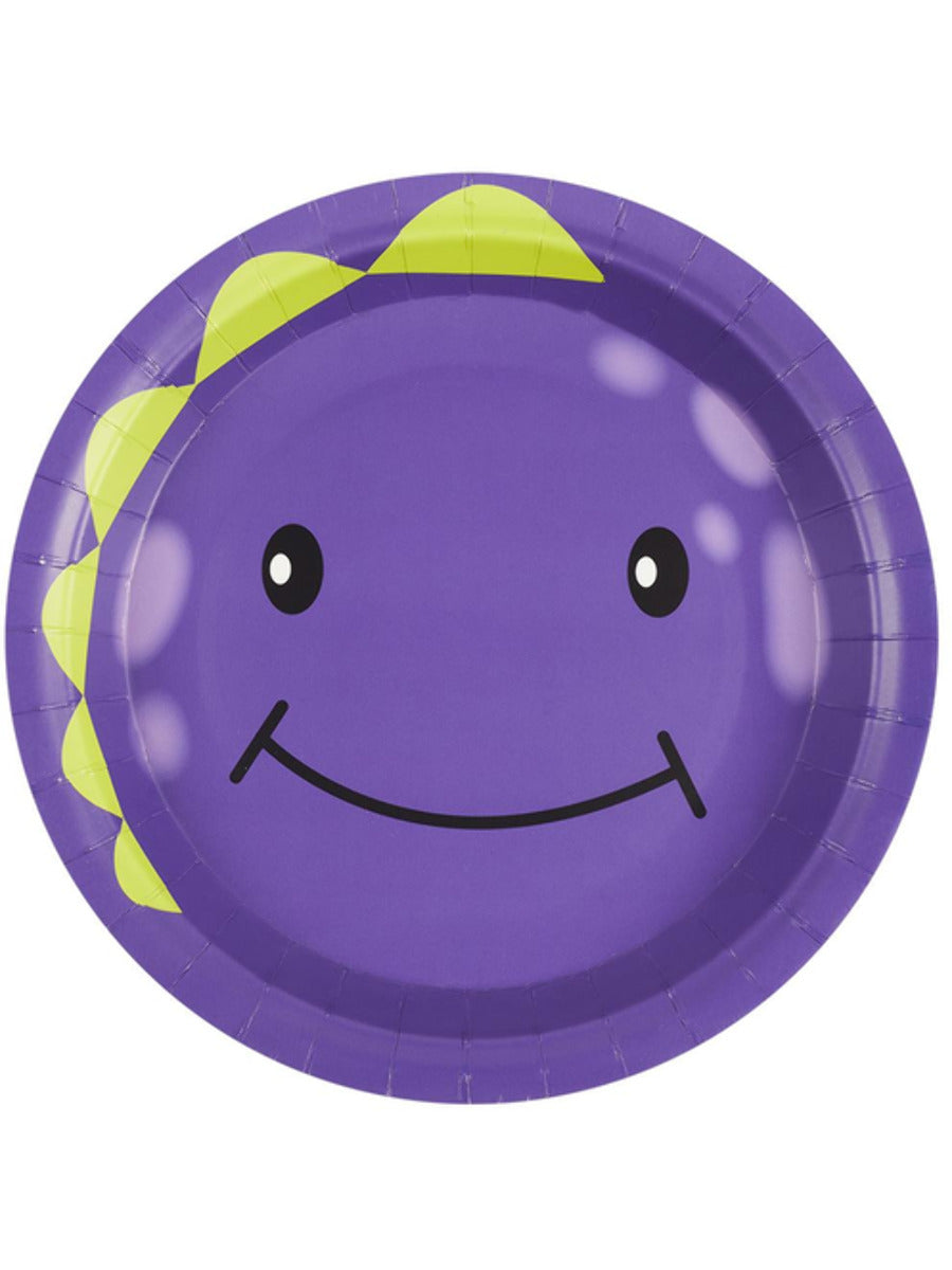 Click to view product details and reviews for Monster Tableware Purple Party Plates X8.