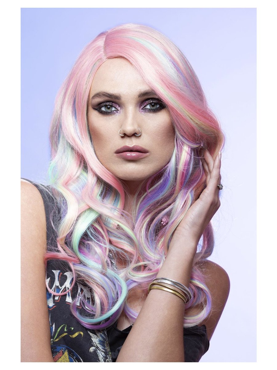 Click to view product details and reviews for Smiffys Manic Panic® Unicorn Dream Queen Bitch Wig Fancy Dress.