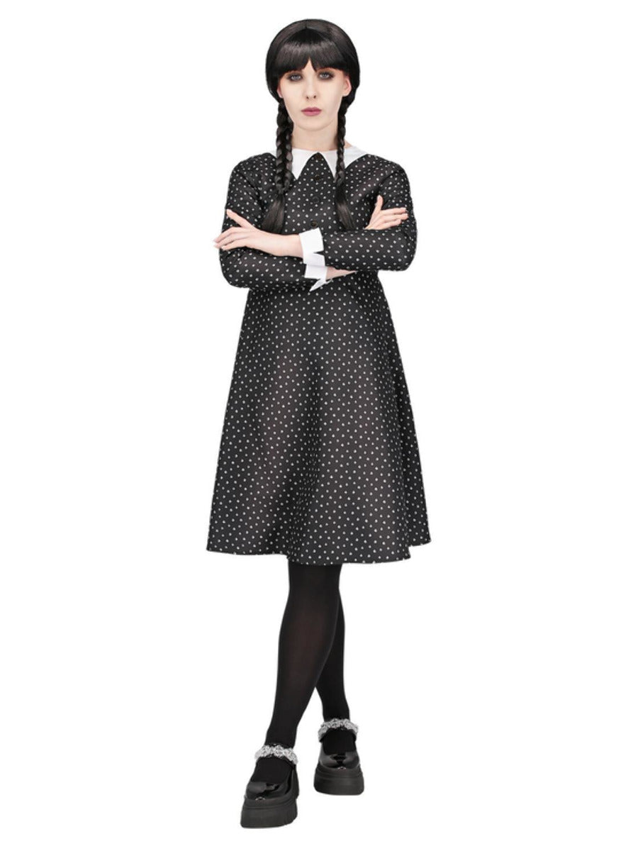 Adult Gothic School Girl Costume Medium Uk 12 14