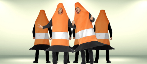 Funny Traffic Cone Costumes