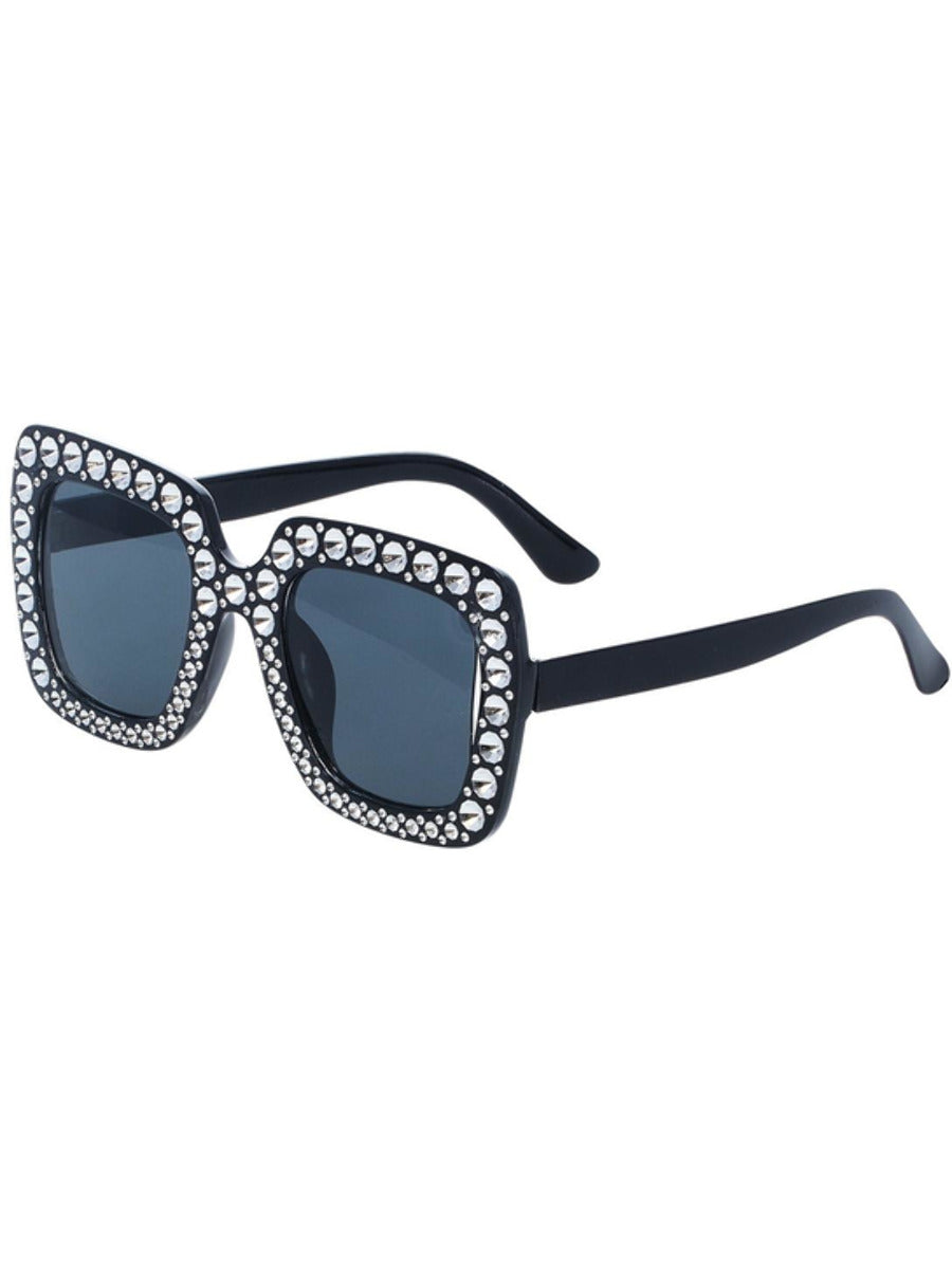Click to view product details and reviews for Disco Jewelled Specs Black.