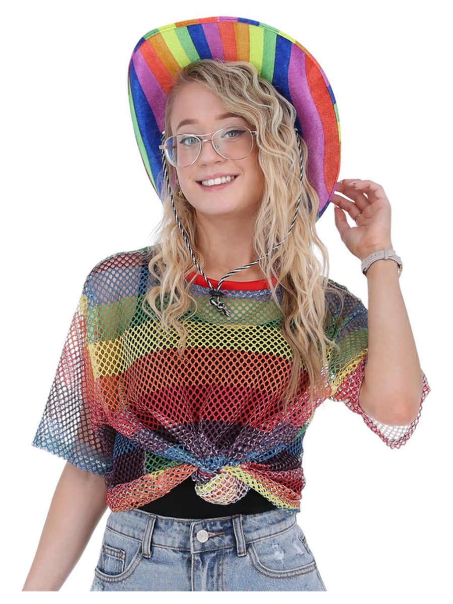 Click to view product details and reviews for Rainbow Mesh Top Unisex Small Medium.