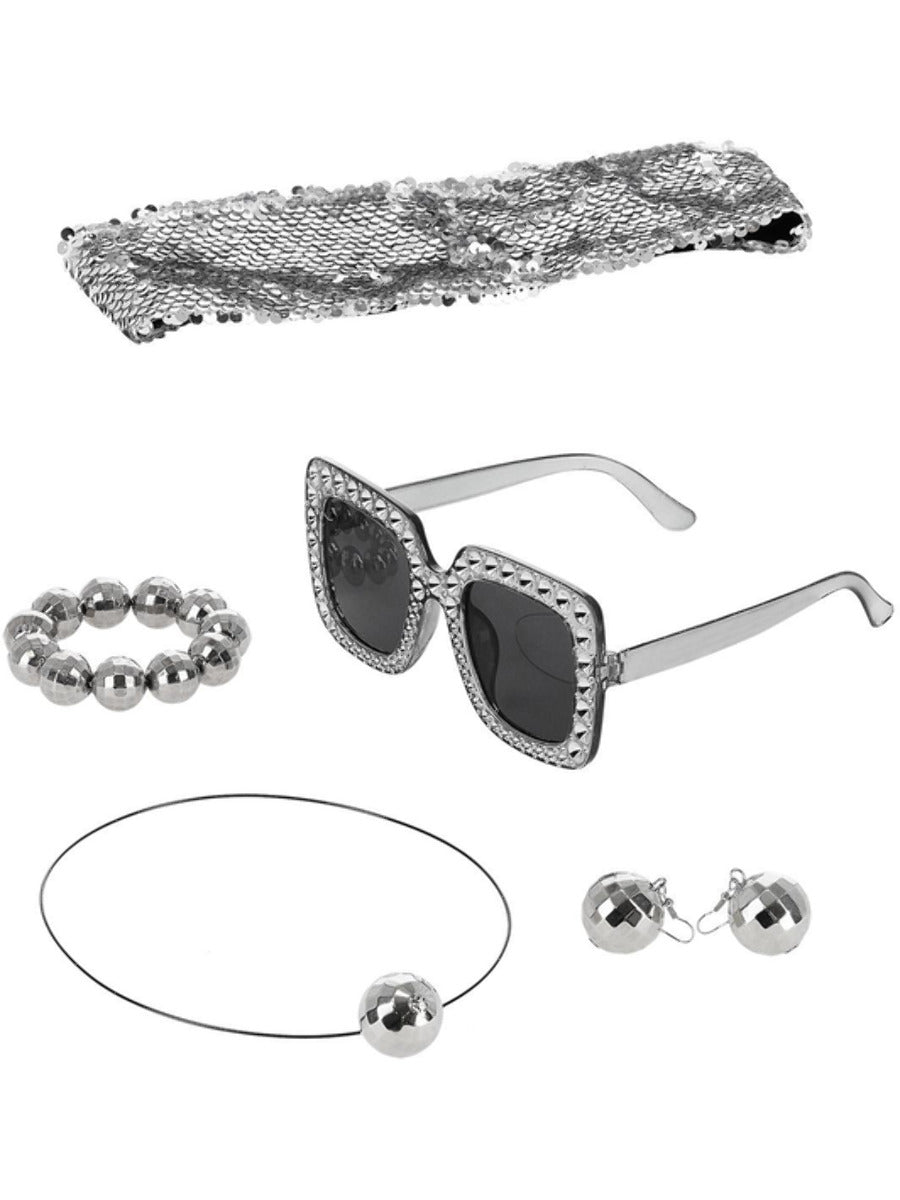 Click to view product details and reviews for 70s Disco Ball Jewellery Kit.