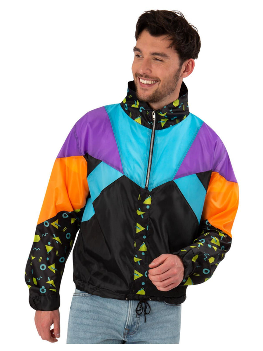 Click to view product details and reviews for 80s Windbreaker Jacket Unisex Large Chest 42 44.