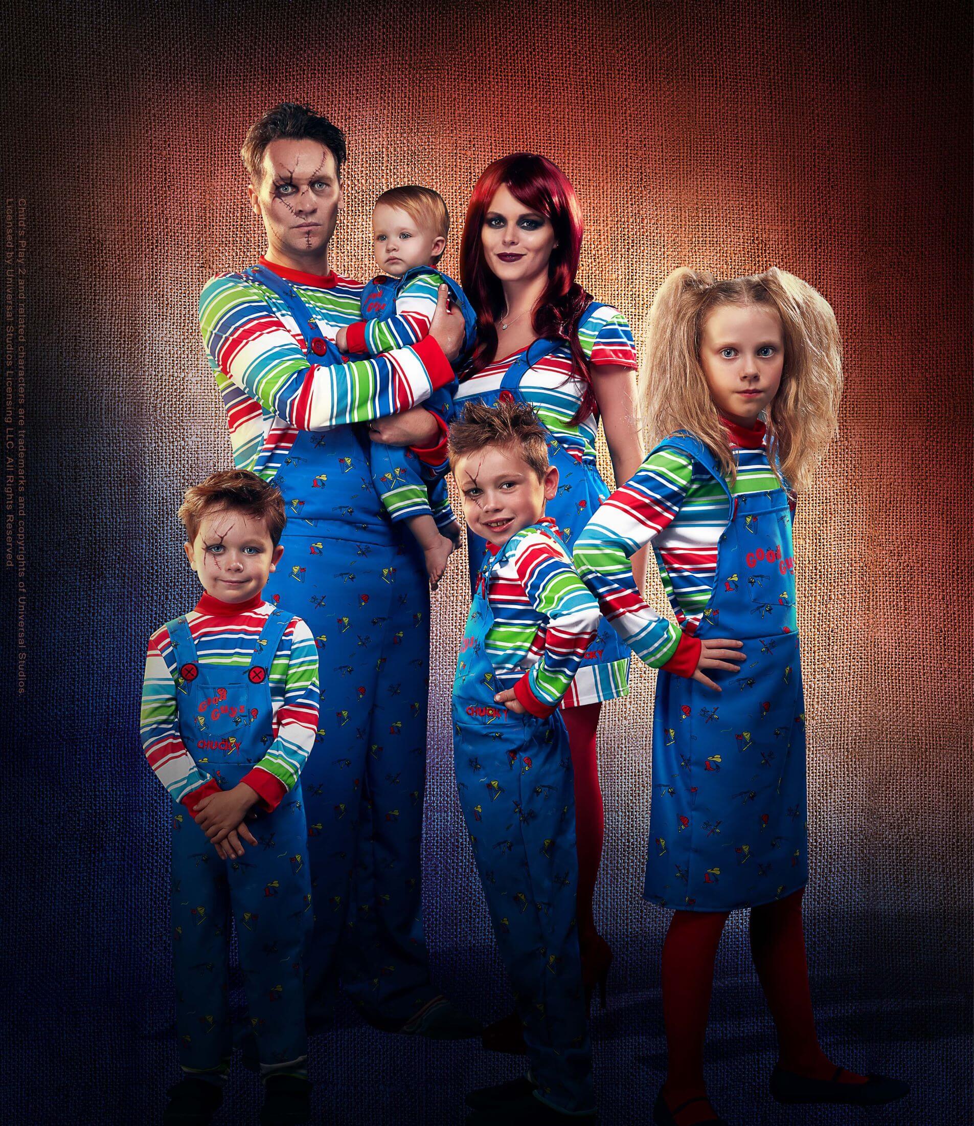 chucky family group costume