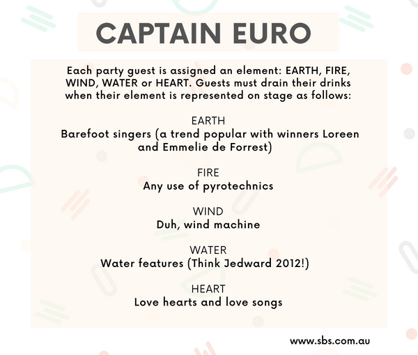Eurovision Drinking Game Rules | SBS