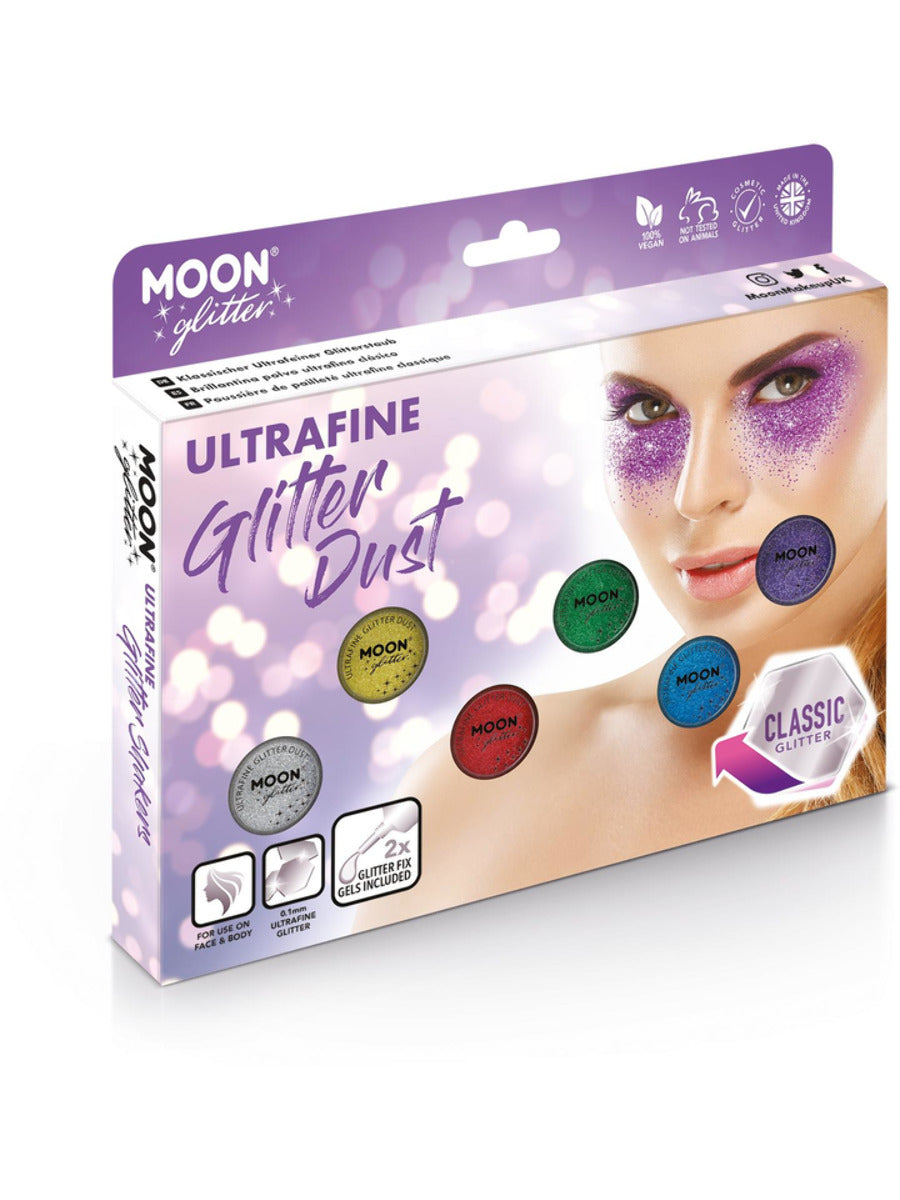 Click to view product details and reviews for Moon Glitter Classic Ultrafine Glitter Dust Boxset.