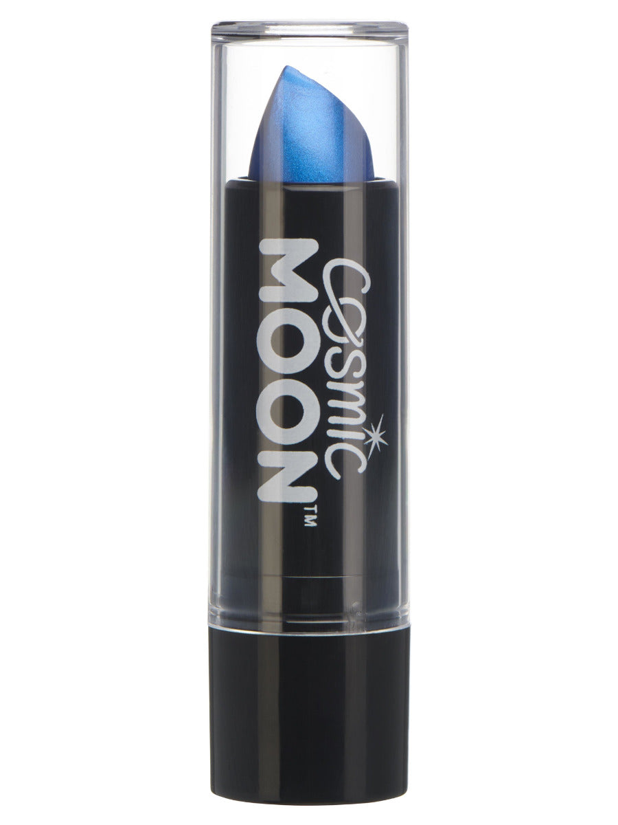 Cosmic Moon Metallic Lipstick Blue