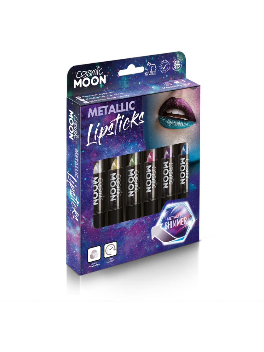 Click to view product details and reviews for Cosmic Moon Metallic Lipstick Boxset.