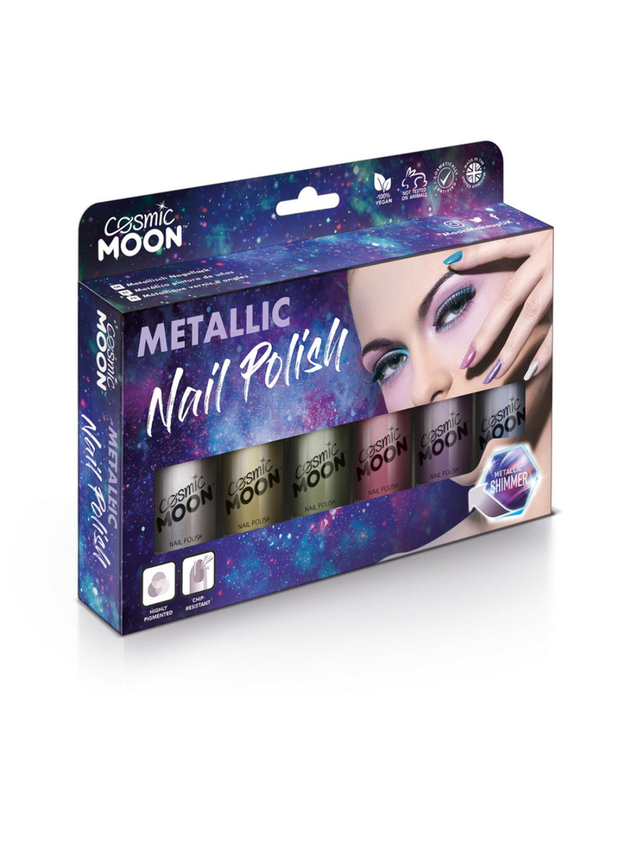 Click to view product details and reviews for Cosmic Moon Metallic Nail Polish Boxset.