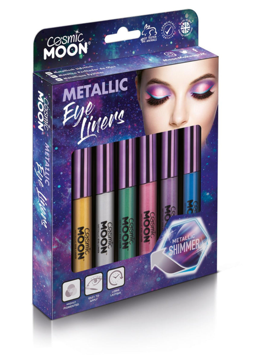 Click to view product details and reviews for Cosmic Moon Metallic Eye Liner Assorted Boxset 10ml.