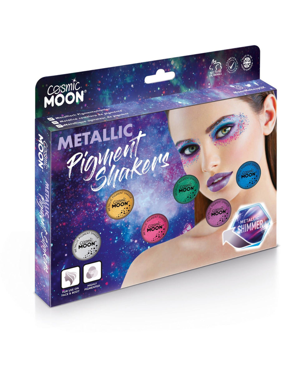 Click to view product details and reviews for Cosmic Moon Metallic Pigment Shaker Assorted Boxset 42g.