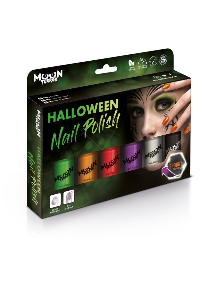 Click to view product details and reviews for Moon Terror Halloween Nail Polish Boxset.