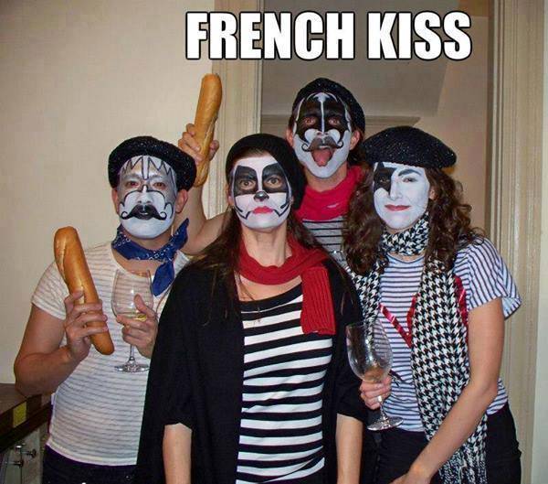 french kiss costume