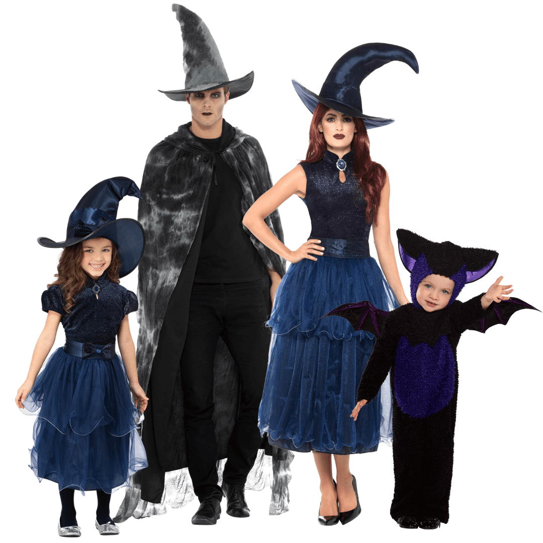 Witch family halloween costume