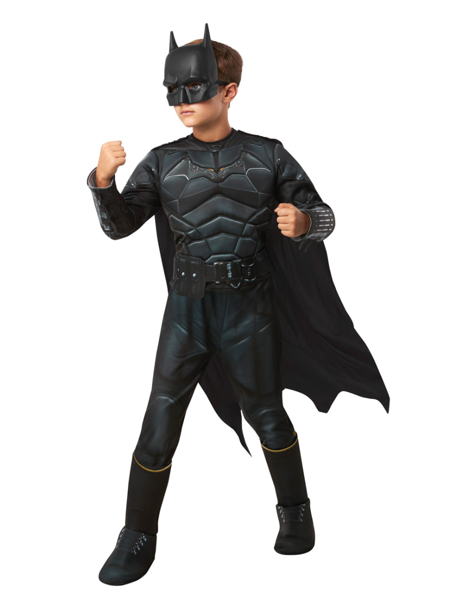 Click to view product details and reviews for The Batman Batman Deluxe Child Costume Small.