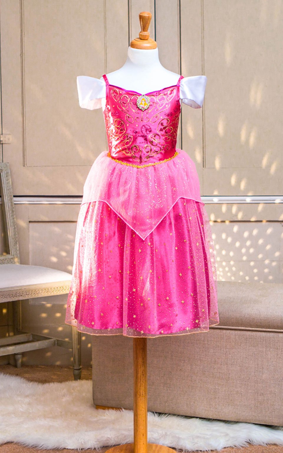 Sleeping Beauty Aurora Girls Costume 3 4 Years